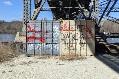 Grafitti on Shipping Containers to Mr. Schlesinger of Philadelphia (056)