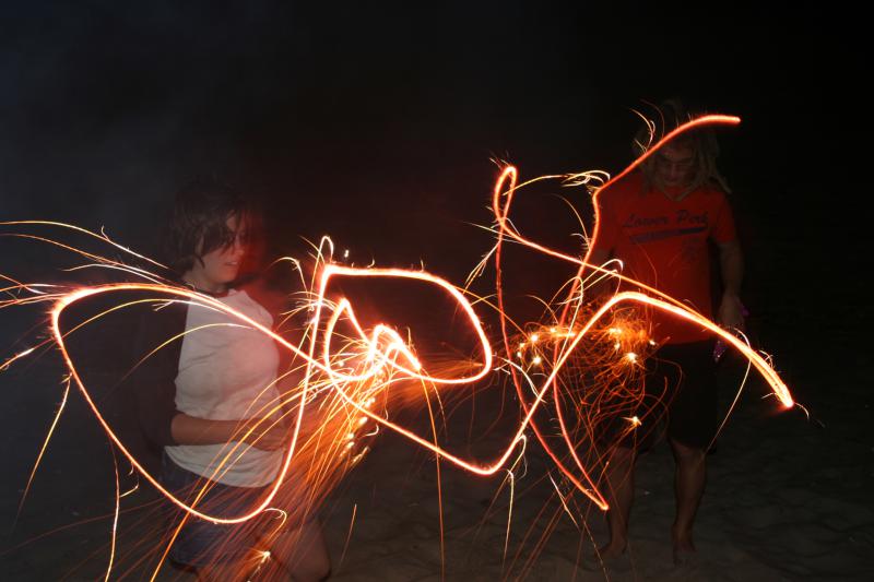 Dancing with Sparklers 2